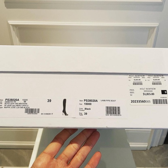 Brand new PROENZA SCHOULER Leather Knee-High Heeled Boots - Picture 10 of 10